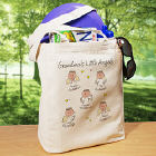 Little Angels Canvas Personalized Tote Bag